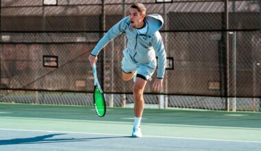 Campbell defeats Barton 6-1, grabs first win of the season