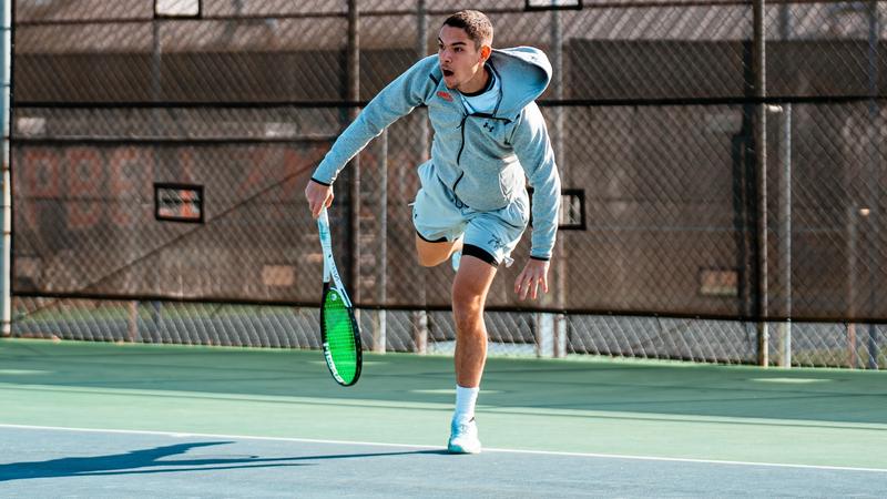 Campbell defeats Barton 6-1, grabs first win of the season