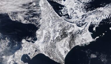 Winter Grips Japan - NASA Science