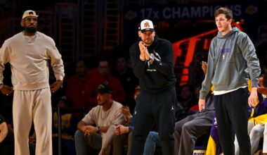 Lakers' LeBron James sits out loss to Spurs, ending All-NBA run