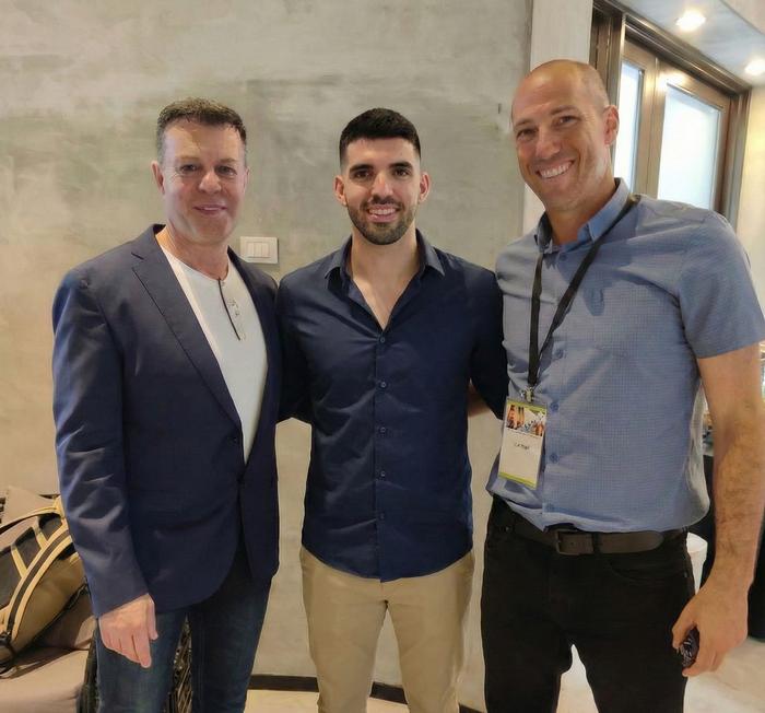 The research team (Left to right): Yair Lahav, Roy Yavetz & Prof. Yftach Gepner.