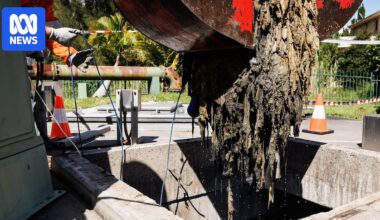 Supersized fatberg clogging Sydney sewer blamed for mysterious debris balls on beach