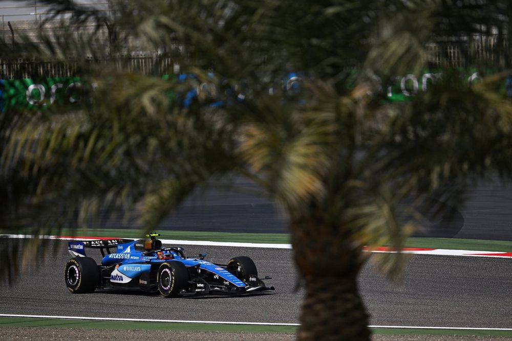 The opening day of Bahrain testing was also the collective test debut for Williams after missing the Barcelona shakedown