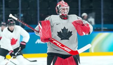 Head coach Jon Cooper mum on Canada's starting goalie for Olympic men's hockey opener Thursday