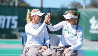 USF Women's Tennis Wins at Home vs. Stetson, 5-2
