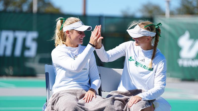 USF Women's Tennis Wins at Home vs. Stetson, 5-2