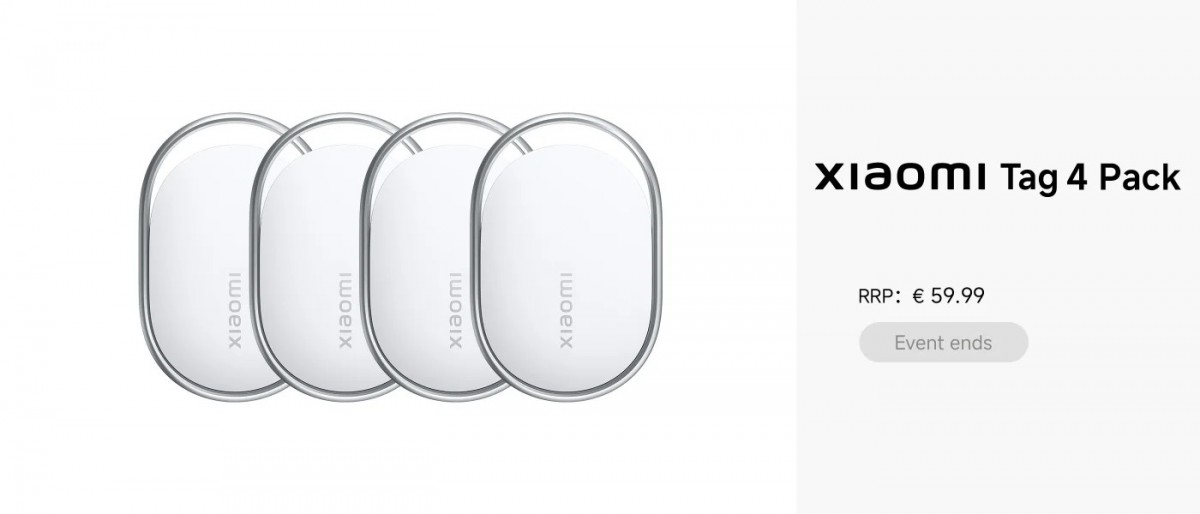 Xiaomi Tag's price surfaces