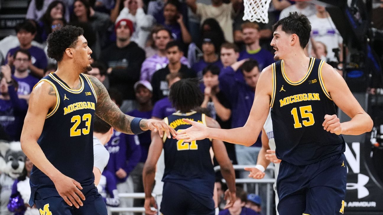 Men's college basketball Power Rankings: The top 5 gets a big reshuffle