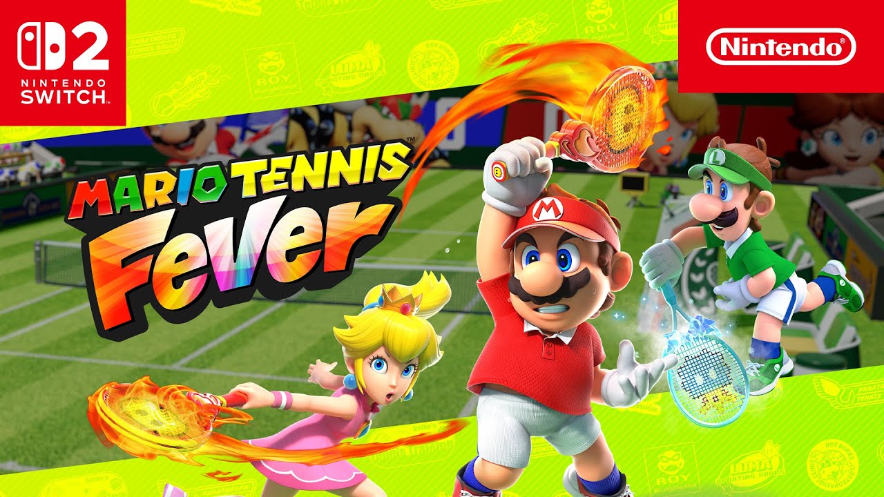 Serve Up Some Chaos On The Court In Mario Tennis Fever - Out Now For Nintendo Switch 2 1 YouTube player