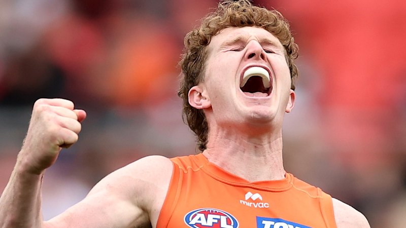 GWS Giants star Tom Green goes down with suspected ACL