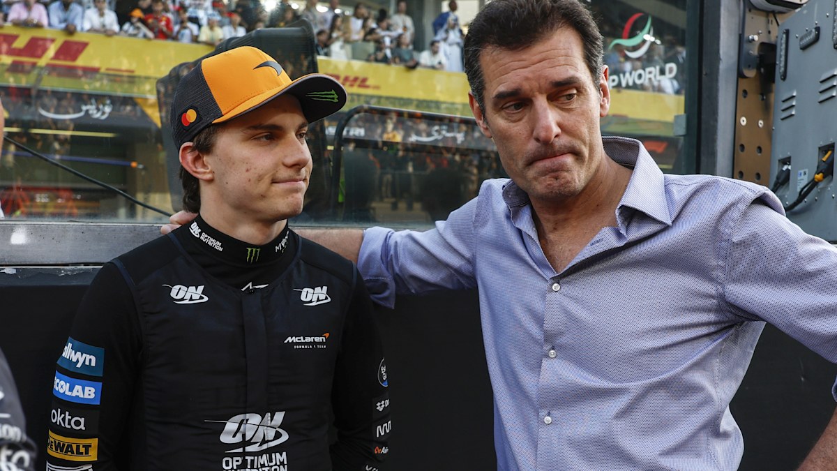 Mark Webber steps back from Oscar Piastri role, McLaren F1