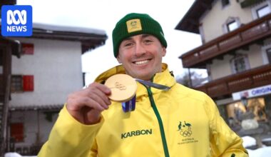 Cooper Woods's hometown celebrates his Milano Cortina Winter Olympics gold