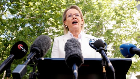 Outgoing opposition leader Sussan Ley speaks after losing the Liberal leadership vote – video