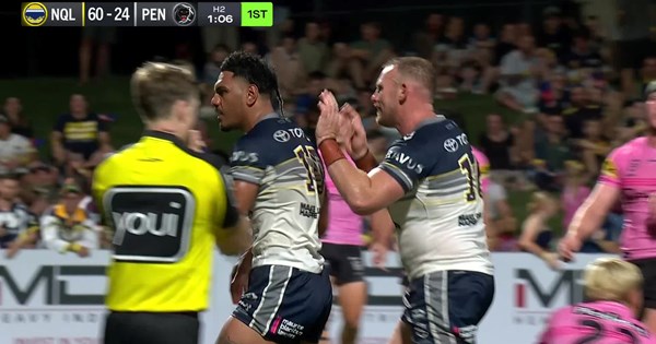 Thomas Mikaele Try | NRL.com