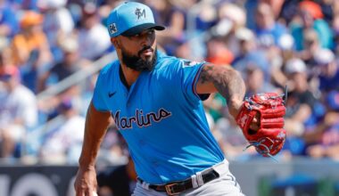 Marlins name ace Sandy Alcántara Opening Day starter