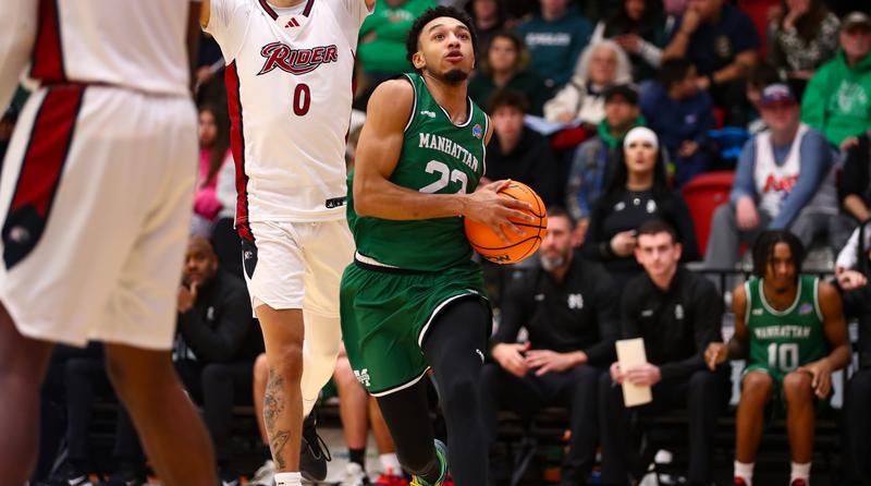 Jones and Winston Each Post 21 as Men’s Basketball Rolls at Niagara