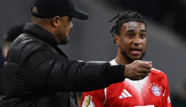 Bayern Munich boss Kompany warns Olise that he doesn’t want that smoke