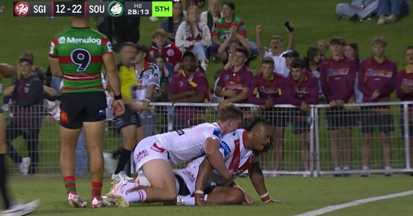 Luciano Leilua Try | NRL.com