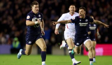 Scotland 31-20 England: Hosts win Calcutta Cup in Six Nations clash