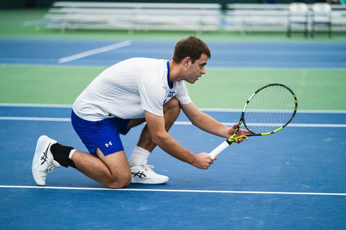 Men's Tennis Tops Alabama A&M at Home