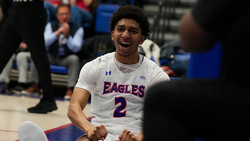 Collins Leads Men's Basketball Past Army, 75-63