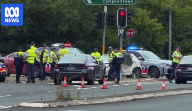 Man charged after two women die in crash following police pursuit in Sydney's south-west