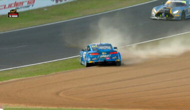 Loose wing sends IRC GT around at The Chase - Bathurst 12 Hour