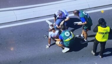 Narváez still months away after heavy crash in Australia