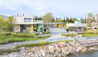 Nerve Lab. Experimental Sports Support Buildings on Double Happiness Island / Studio 10