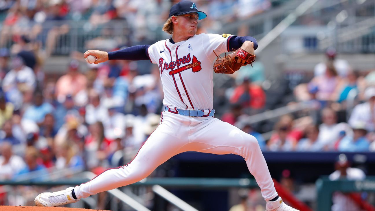 Braves' Hurston Waldrep getting tests for 'loose bodies' in arm