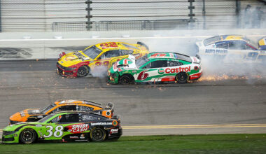 Michael Jordan's NASCAR team wins wild Daytona 500 wreck-fest