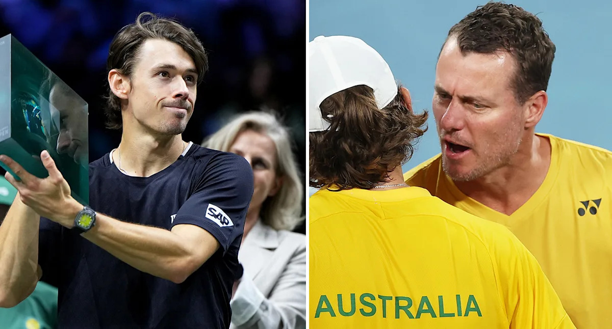 Tennis news: Alex de Minaur stuns rival after huge 79-game first to match title feat from Lleyton Hewitt