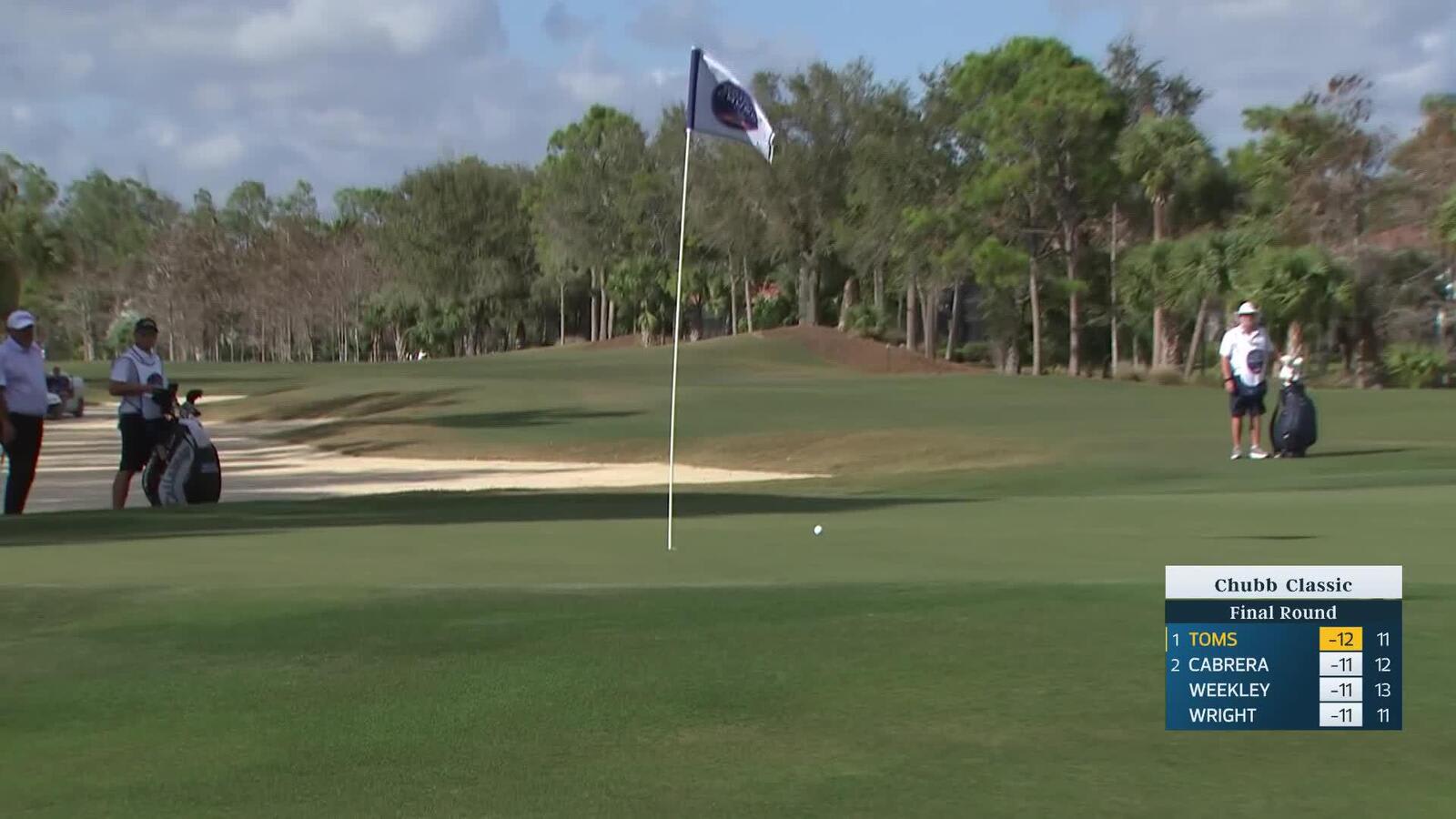 David Toms makes birdie on No. 12 at Chubb Classic