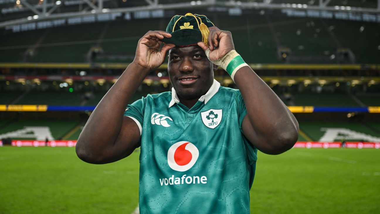 Irish Rugby Football Union investigates 'cowardly' racist abuse of Edwin Edogbo