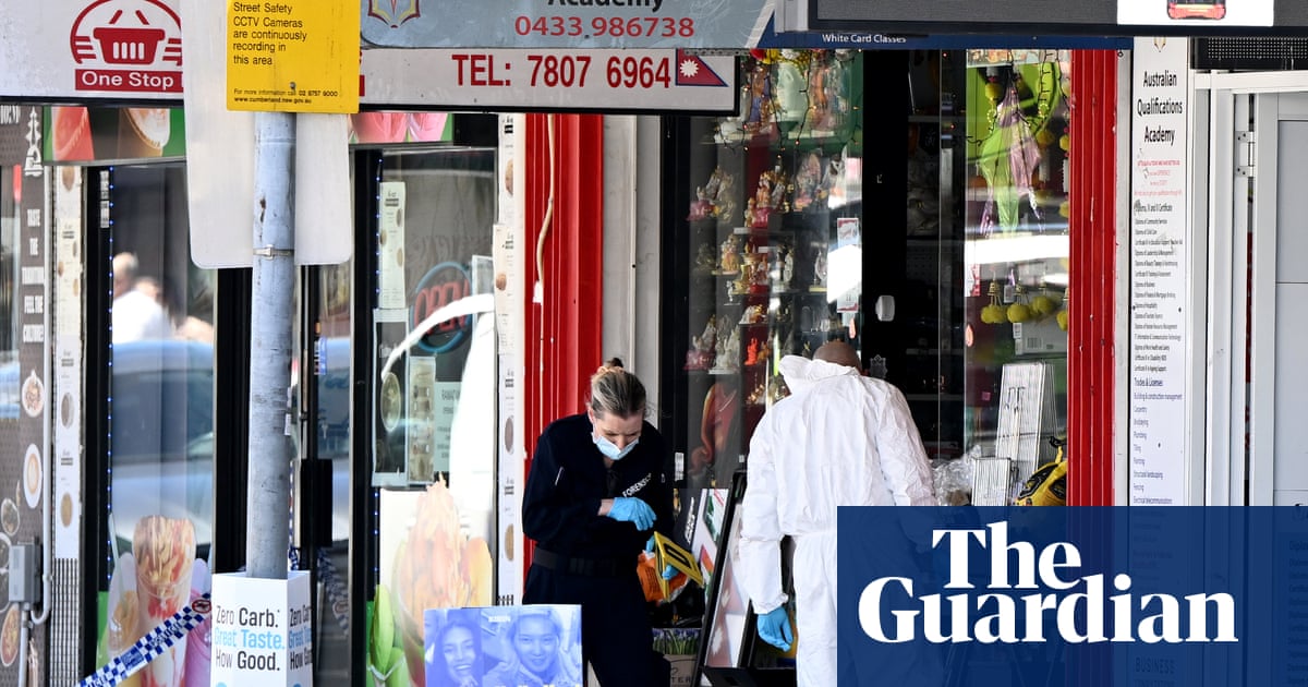 Man arrested after stabbing in western Sydney leaves one dead and two critically injured | Australia news