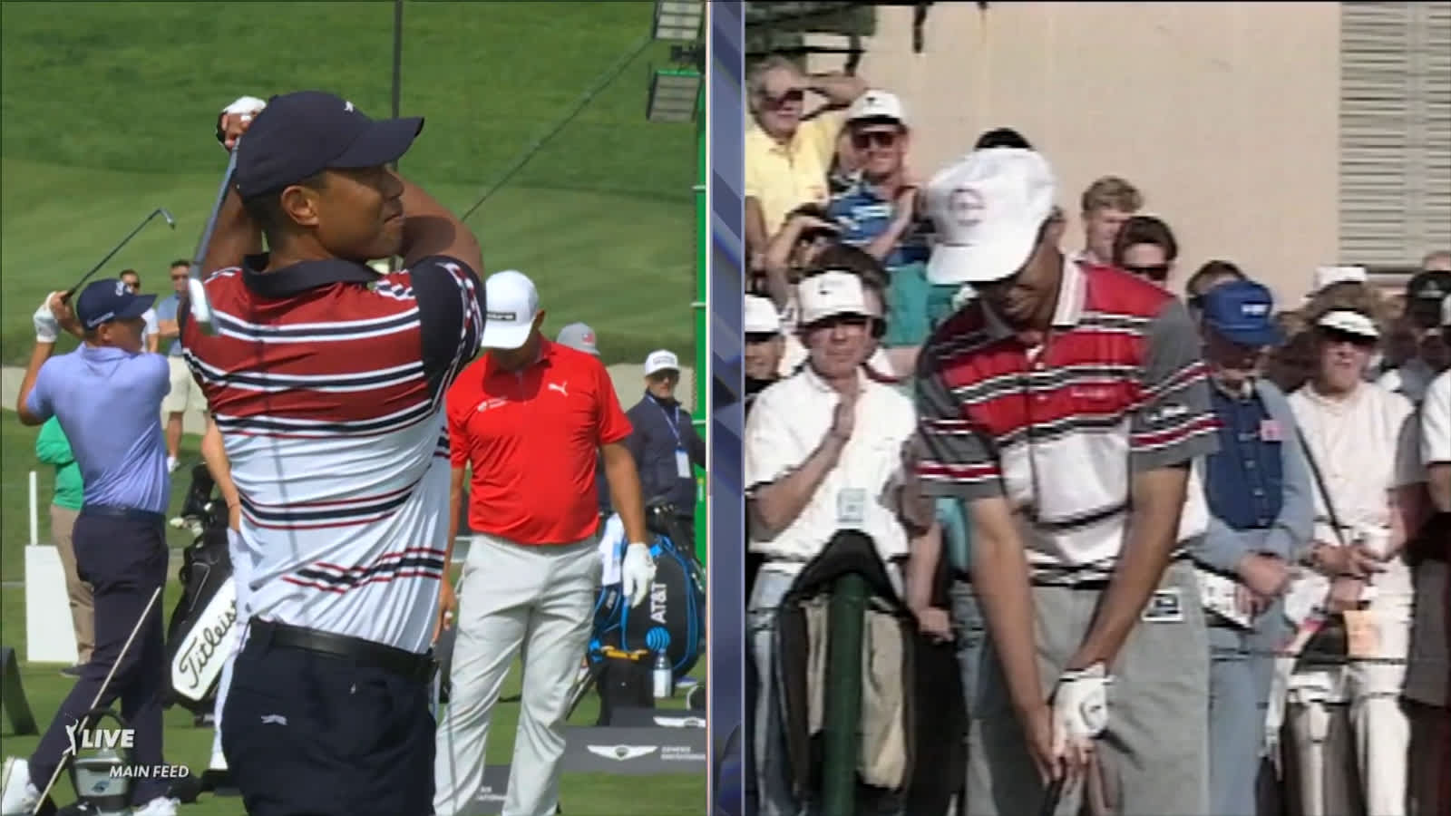 Tiger wears shirt paying tribute to 1992 debut at Riviera