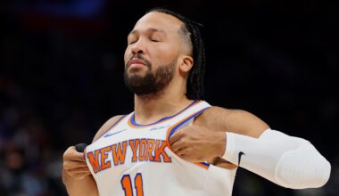 Knicks Star Jalen Brunson Reacts to Jeremy Sochan Signing