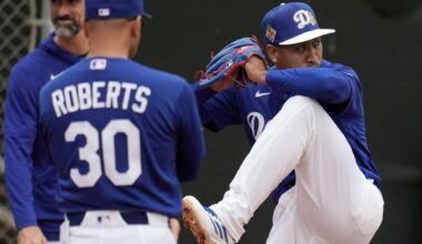 Roberts asks Tucker, Diaz to share reasoning for joining Dodgers