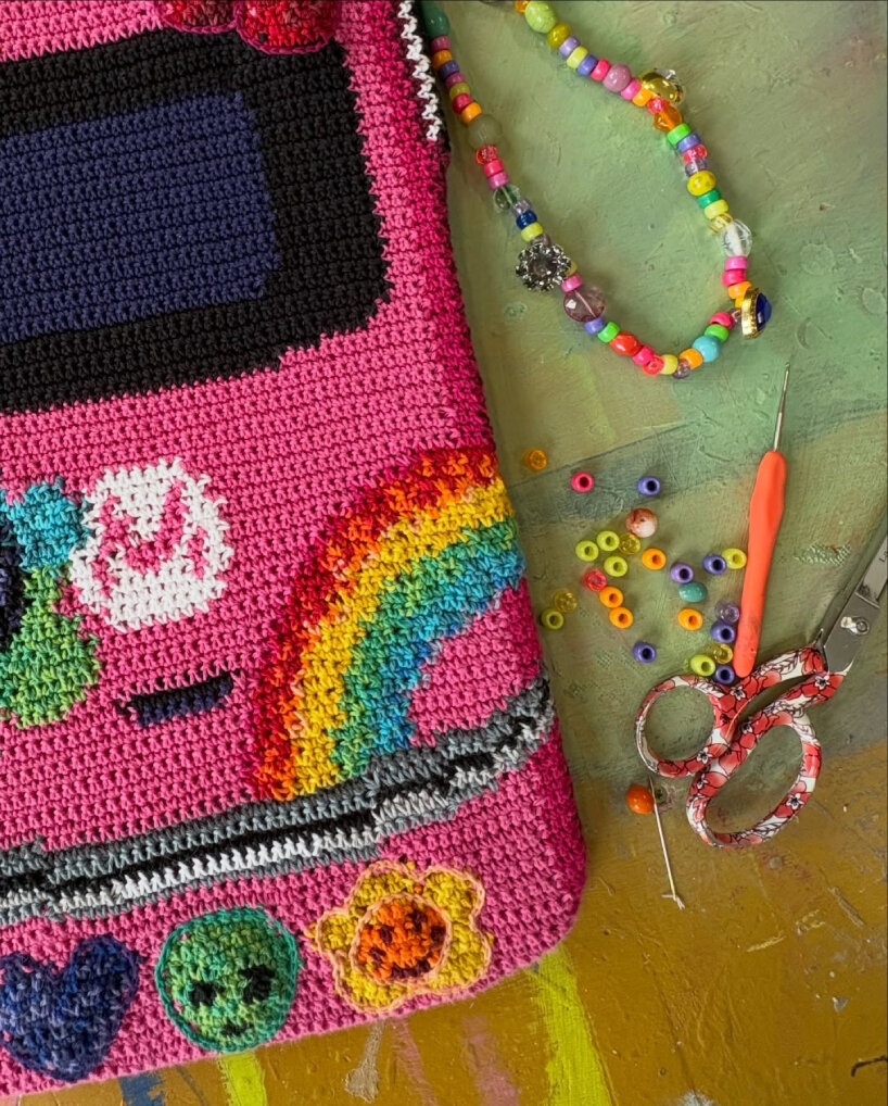 nicole nikolich exhibition crochet