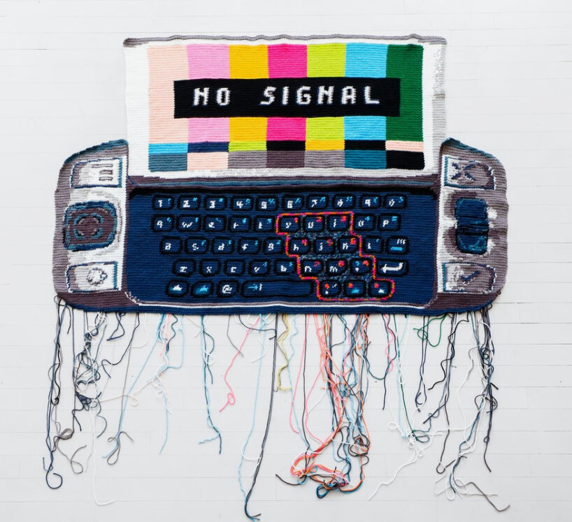 nicole nikolich exhibition crochet