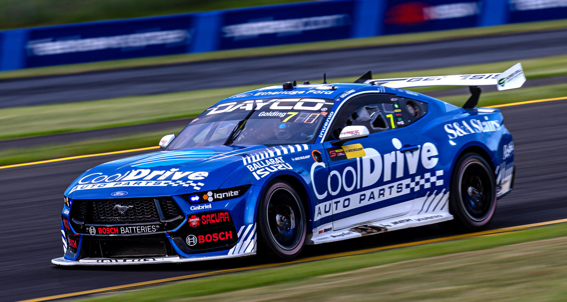 Ford’s James Golding tops second day of Sydney Supercars test