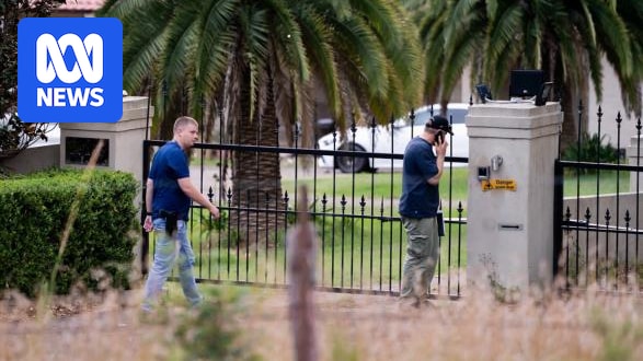 Police set up crime scene in Dural as hunt for mistakenly kidnapped man Chris Baghsarian continues