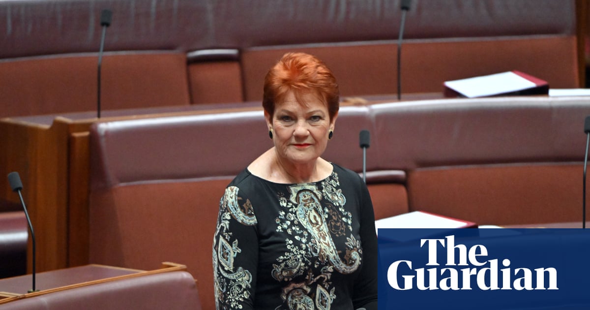 Federal police ‘received reports of a crime’ in relation to Pauline Hanson’s comments about Muslims | Pauline Hanson