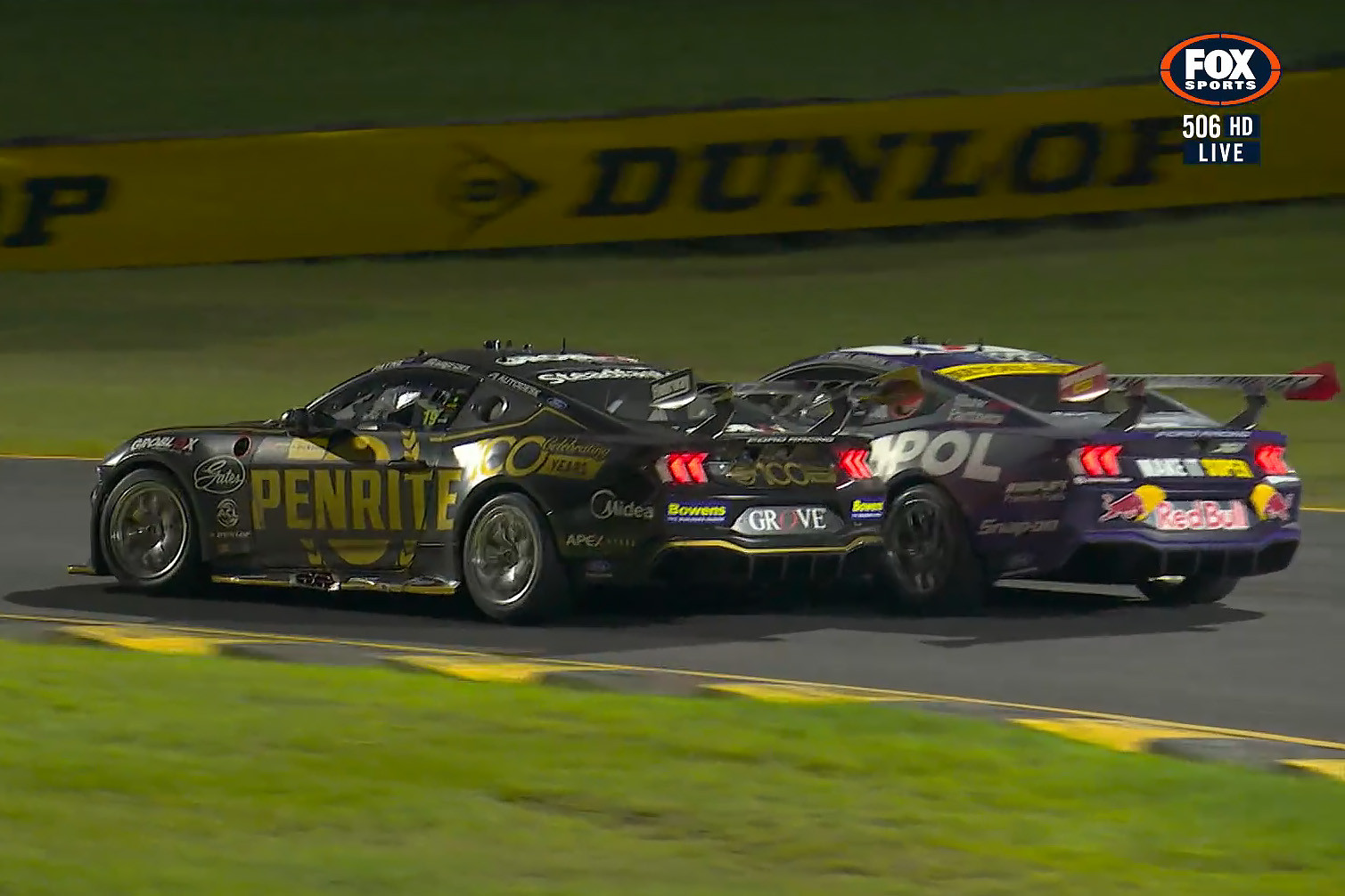 Will Brown ‘lucky’ to finish Supercars Sydney opener after scuffle