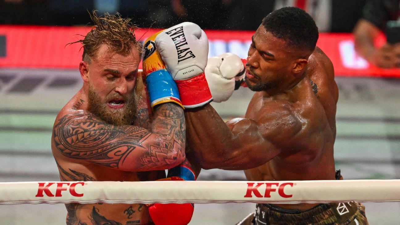 Jake Paul has second jaw surgery from Anthony Joshua bout