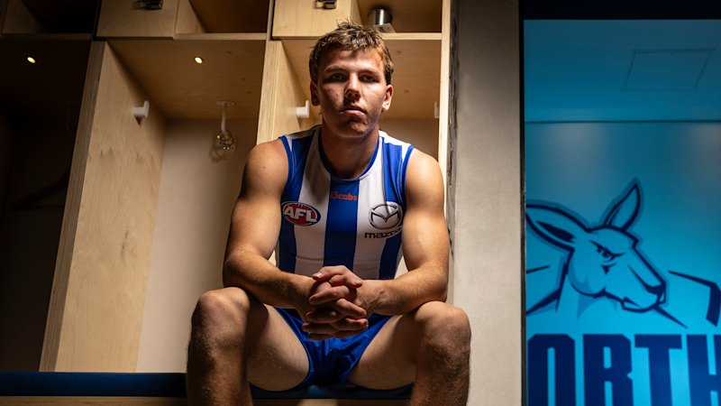 North Melbourne’s Finn O’Sullivan is obsessed with success. If the Roos don’t start winning, coach Alastair Clarkson is cooked