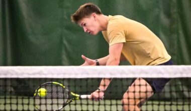 Men’s Tennis Drops Pair of Matches