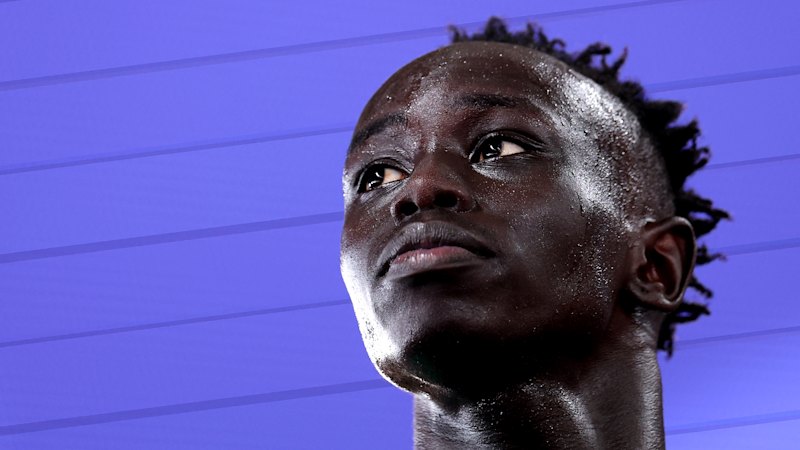 Australian star sprinter stuns with a record-equalling time in the 100 metres