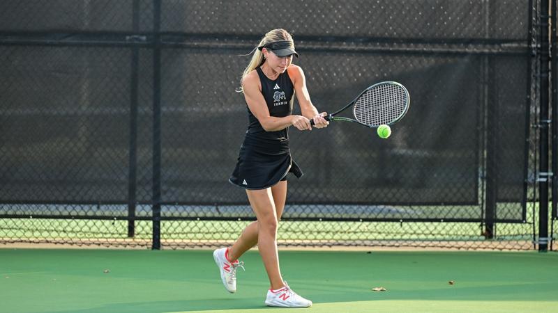 Lady Bison Tennis Outlasts UTPB in 4-3 Thriller