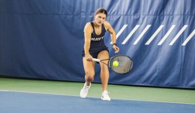 Women’s Tennis Racks Up Wins Over Georgetown and Towson